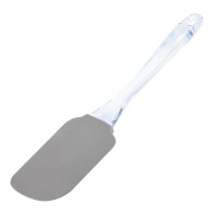 Heat Resistant  FDA  Baking Pastry Cake Tools Non stick butter Silicone Spatula with a transparent handle