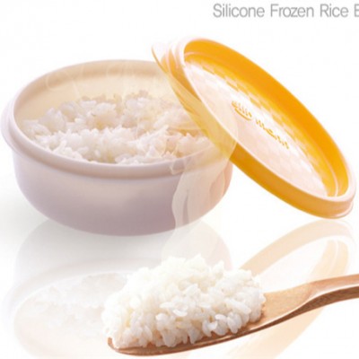 TF Microwavable Silicone Frozen Rice Bowl